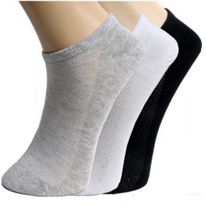 4 paires de chaussettes courtes